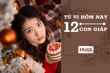 Tử vi hàng ngày hôm nay 18/12 của 12 con giáp: Dậu thuận lợi mọi đường, Dần thần tài gõ cửa