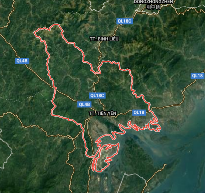 Bản đồ quy hoạch sử dụng đất huyện Tiên Yên, tỉnh Quảng Ninh. - Ảnh 1. Bản đồ quy hoạch sử dụng đất huyện Tiên Yên, tỉnh Quảng Ninh. - Ảnh 1.