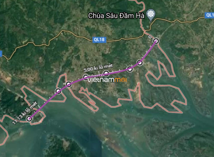 Đường sẽ mở ở huyện Tiên Yên, tỉnh Quảng Ninh - Ảnh 2. Đường sẽ mở ở huyện Tiên Yên, tỉnh Quảng Ninh - Ảnh 2.