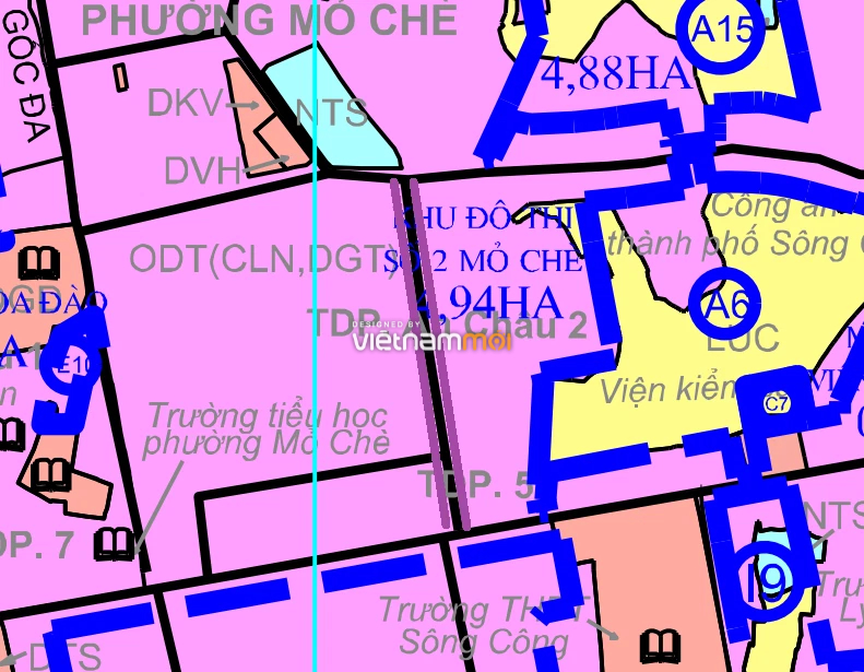 Đường sẽ mở ở thành phố Sông Công, tỉnh Thái Nguyên - Ảnh 1. Đường sẽ mở ở thành phố Sông Công, tỉnh Thái Nguyên - Ảnh 1.