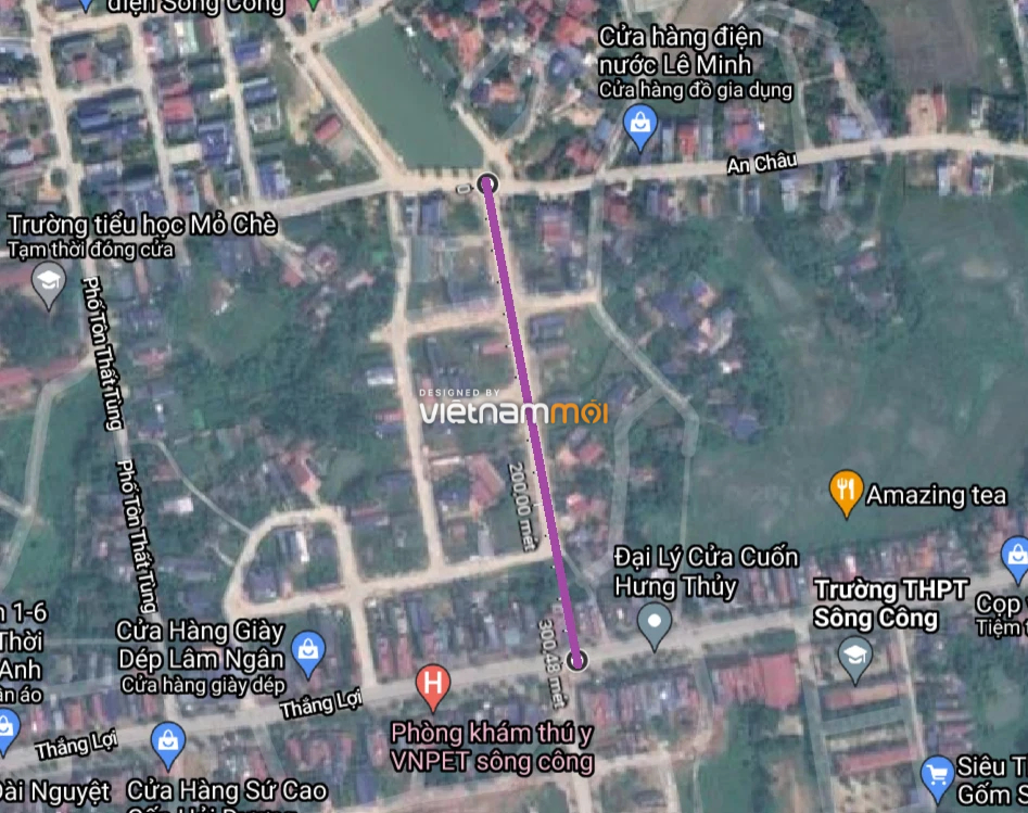 Đường sẽ mở ở thành phố Sông Công, tỉnh Thái Nguyên - Ảnh 2. Đường sẽ mở ở thành phố Sông Công, tỉnh Thái Nguyên - Ảnh 2.