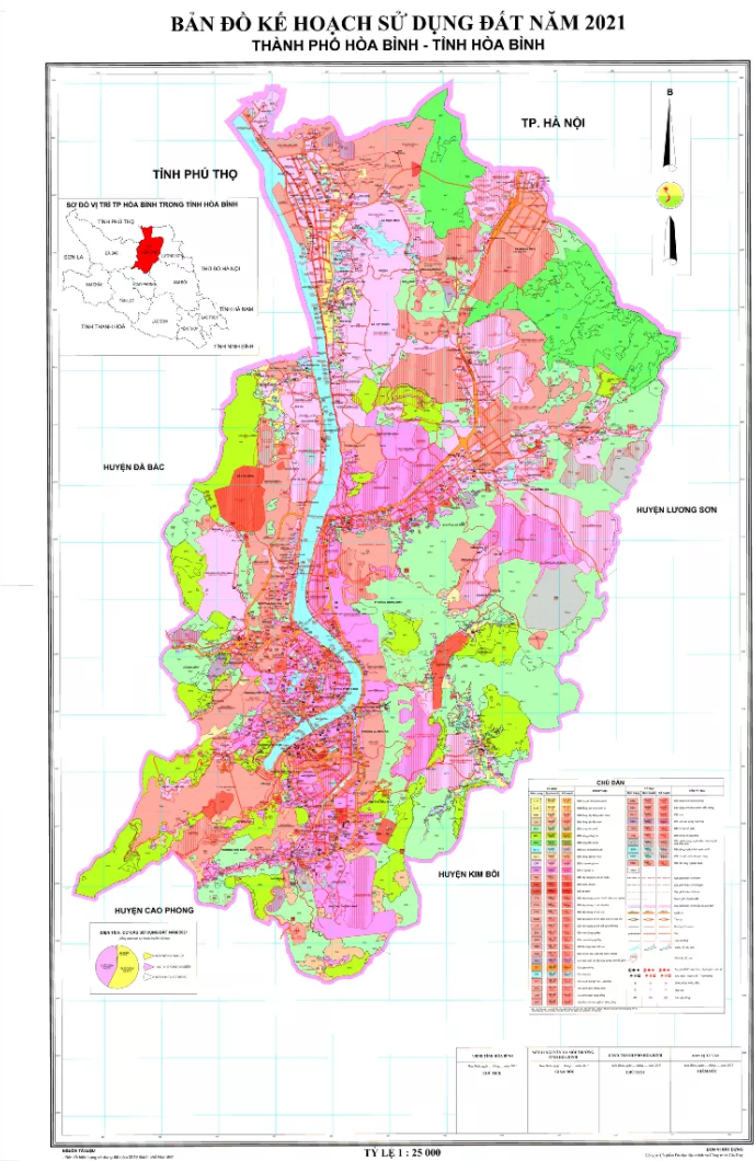Kế hoạch sử dụng đất thành phố Hòa Bình, tỉnh Hòa Bình - Ảnh 2. Kế hoạch sử dụng đất thành phố Hòa Bình, tỉnh Hòa Bình - Ảnh 2.