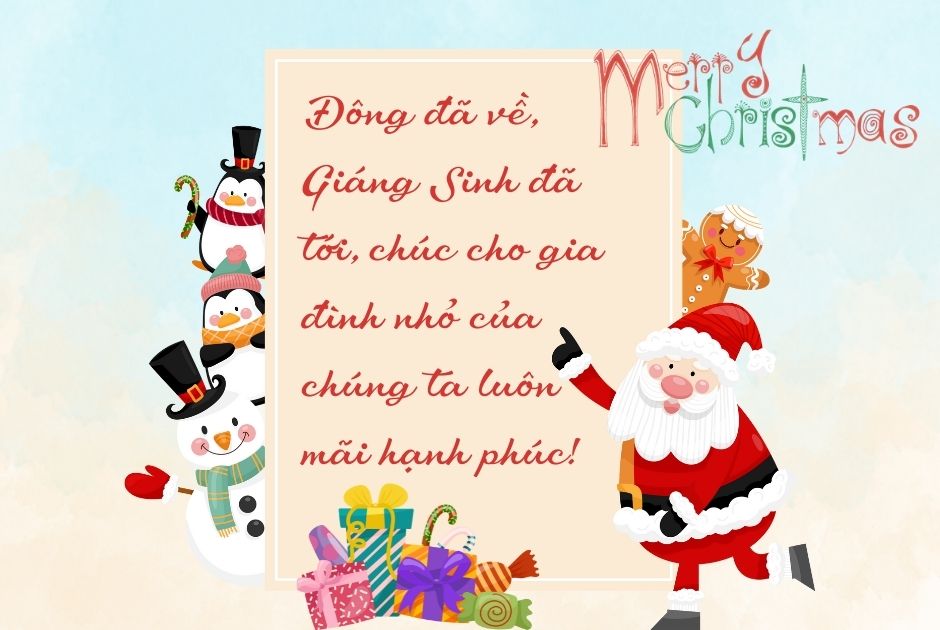Top 30 lời chúc Giáng sinh hài hước và ý nghĩa năm 2021 - Ảnh 1. Top 30 lời chúc Giáng sinh hài hước và ý nghĩa năm 2021 - Ảnh 1.