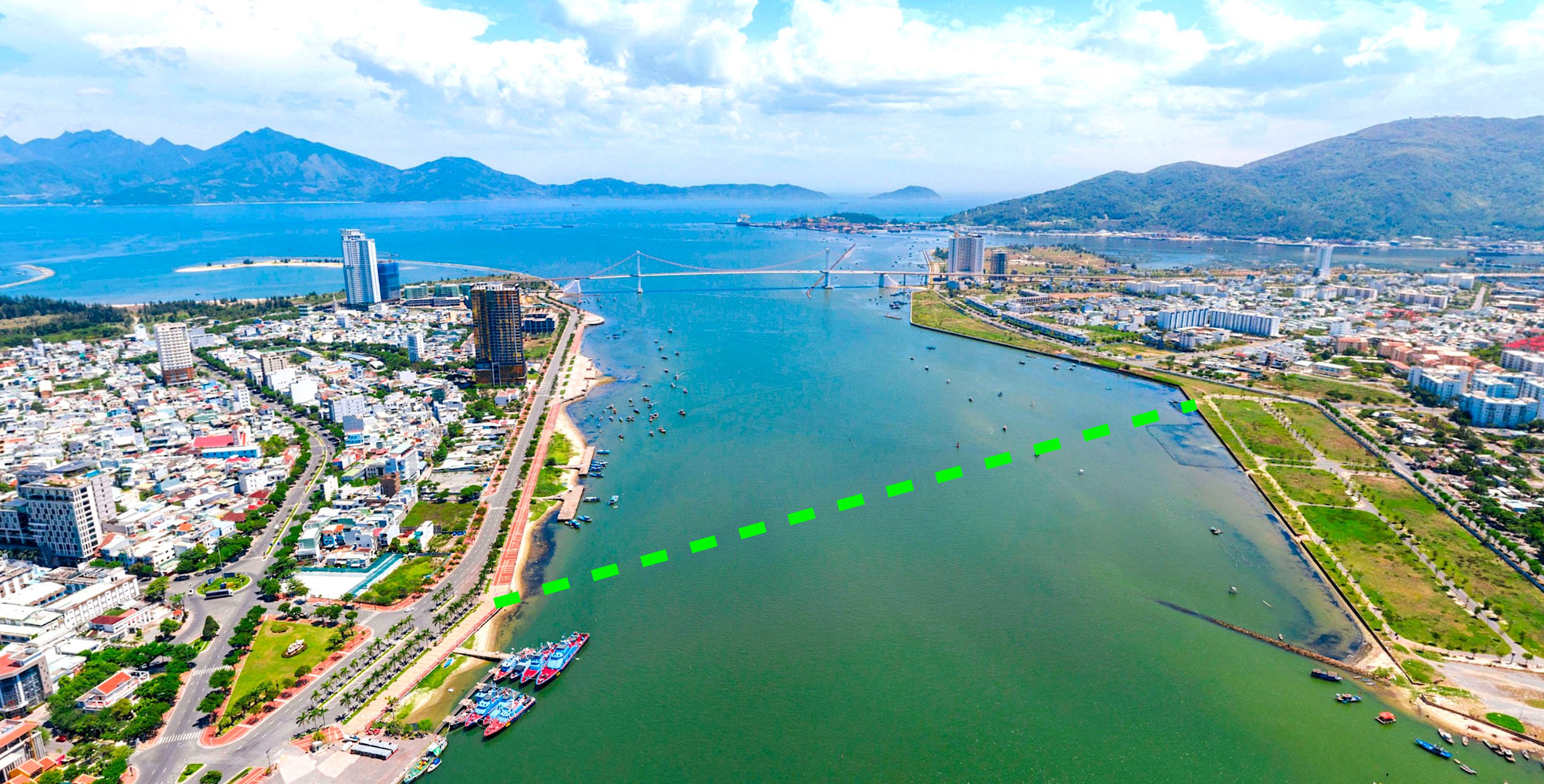 Vị trí Đà Nẵng quy hoạch làm đường ngầm qua sông Hàn, sân bay quốc tế - Ảnh 5. Vị trí Đà Nẵng quy hoạch làm đường ngầm qua sông Hàn, sân bay quốc tế - Ảnh 5.