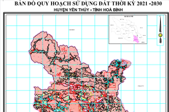 Bản đồ quy hoạch giao thông huyện Yên Thủy, tỉnh Hòa Bình