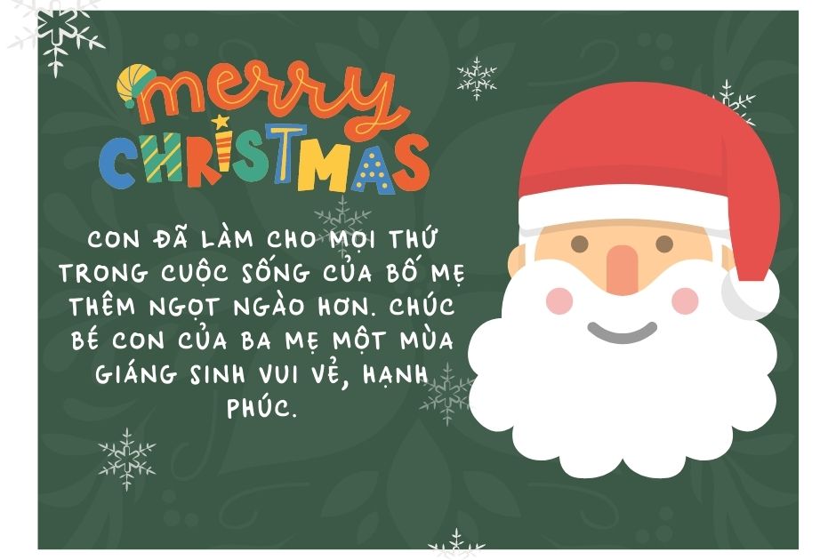 Top 25 lời chúc Giáng sinh cho trẻ em hay và ý nghĩa nhất năm 2021 - Ảnh 1.