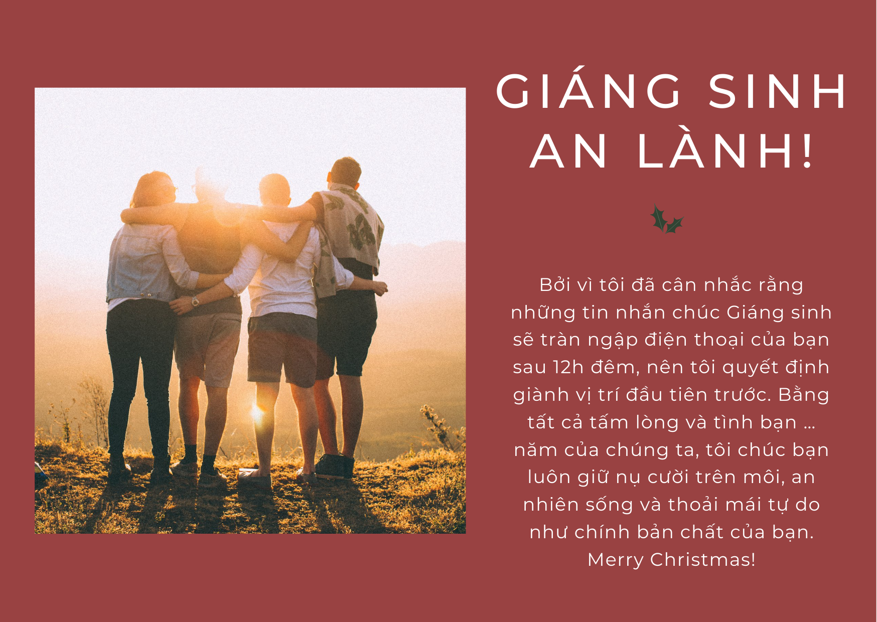 Top 30 lời chúc Giáng sinh ý nghĩa dành tặng bạn thân trong năm 2021 - Ảnh 2.