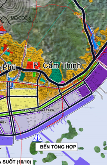 Bản đồ quy hoạch sử dụng đất phường Cẩm Thịnh, TP Cẩm Phả, Quảng Ninh - Ảnh 2.