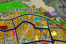 Bản đồ quy hoạch sử dụng đất phường Cẩm Tây, TP Cẩm Phả, Quảng Ninh