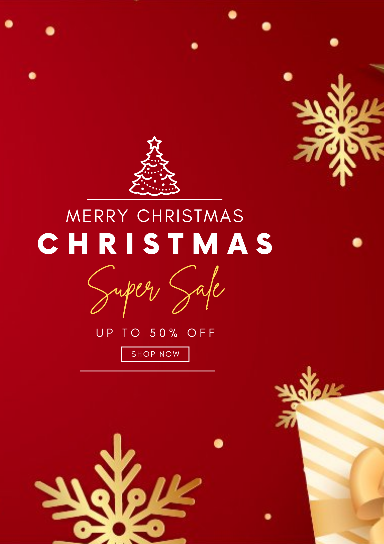 Top 25 mẫu poster Giáng sinh đẹp mắt cho mùa lễ năm 2021 - Ảnh 18.