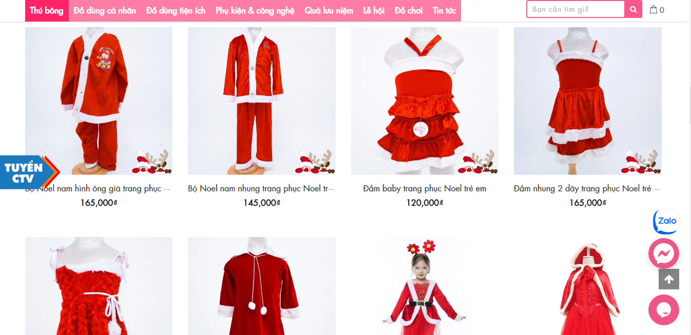 5 địa chỉ mua bộ quần áo ông già Noel cho bé tại TP HCM năm 2021 - Ảnh 2. 5 địa chỉ mua bộ quần áo ông già Noel cho bé tại TP HCM năm 2021 - Ảnh 2.