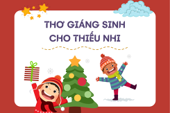 Top 5 bài thơ Giáng sinh cho thiếu nhi vui nhộn và mới nhất năm 2021