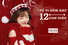 Tử vi hàng ngày hôm nay 22/12 của 12 con giáp: Sửu gặp nhiều khó khăn, Ngọ vận may gõ cửa