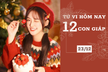 Tử vi hàng ngày hôm nay 23/12 của 12 con giáp: Dần có họa tiểu nhân đeo bám, Mùi tình cảm bình ổn