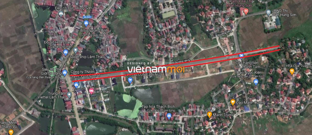 Đường sẽ mở ở huyện Lâm Thao, tỉnh Phú Thọ - Ảnh 3.