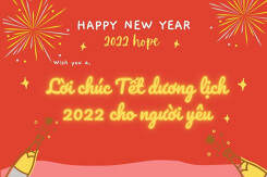 Top 30 lời chúc Tết dương lịch cho người yêu hài hước và ý nghĩa năm 2022