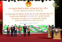 Hưng Yên chấp thuận chủ trương đầu tư ba dự án tỷ USD của Kinh Bắc