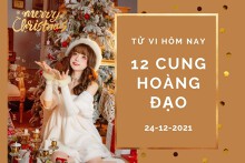 Tử vi hôm nay (24/12/2021) của 12 cung hoàng đạo: Kim Ngưu dễ do dự, Nhân Mã công việc gặp may