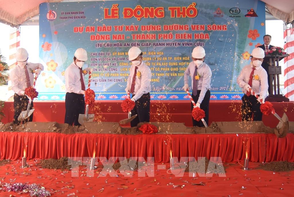 Gần 1.300 tỷ đồng làm đường ven sông Đồng Nai - Ảnh 1. Gần 1.300 tỷ đồng làm đường ven sông Đồng Nai - Ảnh 1.
