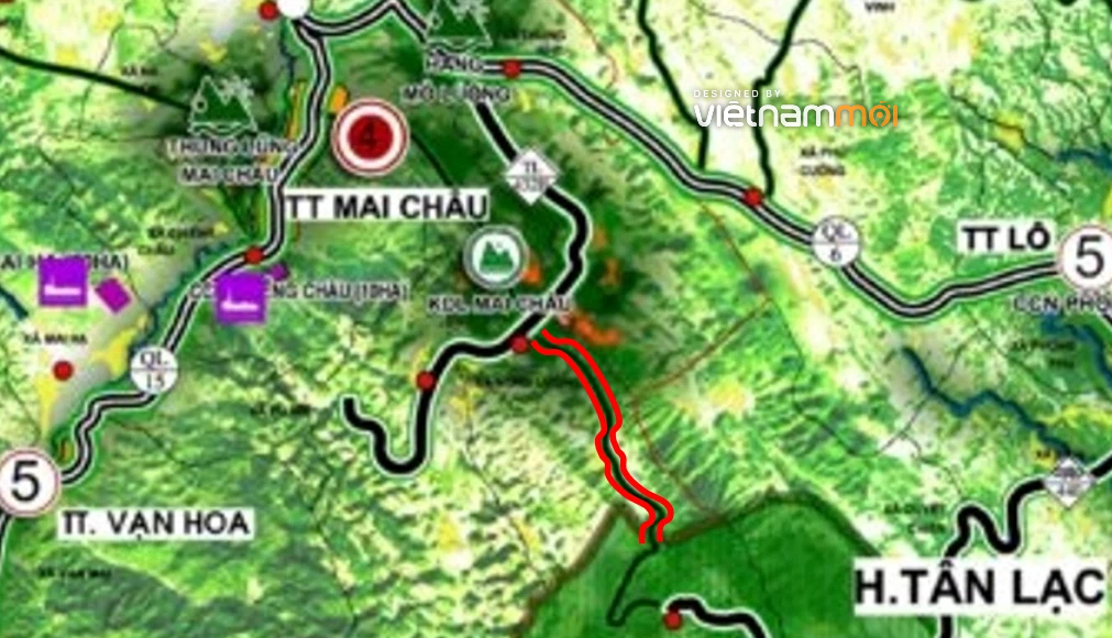 Đường sẽ mở ở huyện Mai Châu, tỉnh Hòa Bình - Ảnh 2. Đường sẽ mở ở huyện Mai Châu, tỉnh Hòa Bình - Ảnh 2.