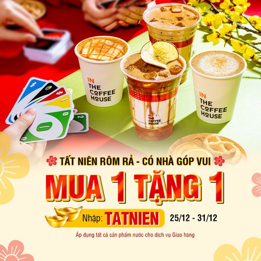 Khuyến mãi Tết Dương lịch 2022: The Coffee House ‘mua 1 tặng 1’, HNOSS giảm đến 50% - Ảnh 3. Khuyến mãi Tết Dương lịch 2022: The Coffee House ‘mua 1 tặng 1’, HNOSS giảm đến 50% - Ảnh 3.