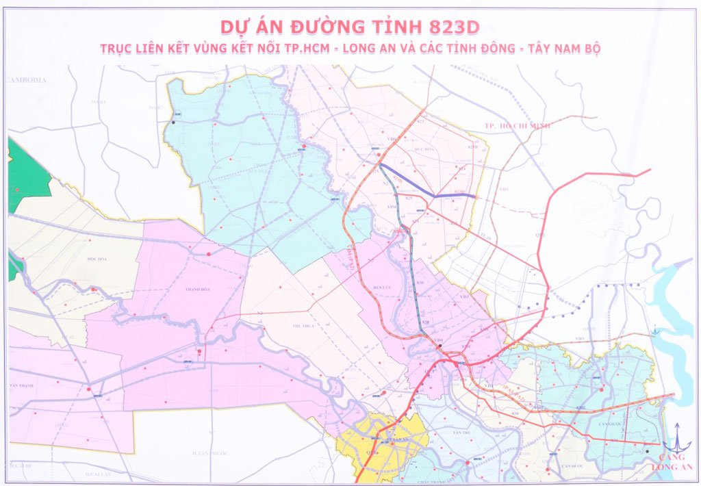 Khởi công trục liên kết vùng TP HCM - Long An và các tỉnh Đông - Tây Nam Bộ - Ảnh 1. Khởi công trục liên kết vùng TP HCM - Long An và các tỉnh Đông - Tây Nam Bộ - Ảnh 1.