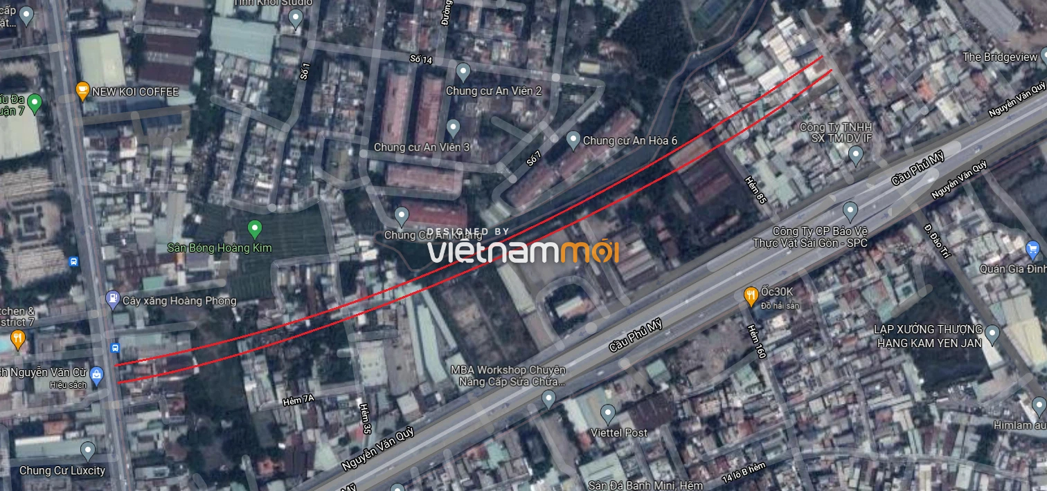 Đường sẽ mở theo quy hoạch ở phường Tân Thuận Đông, quận 7, TP HCM (phần 3) - Ảnh 4. Đường sẽ mở theo quy hoạch ở phường Tân Thuận Đông, quận 7, TP HCM (phần 3) - Ảnh 4.
