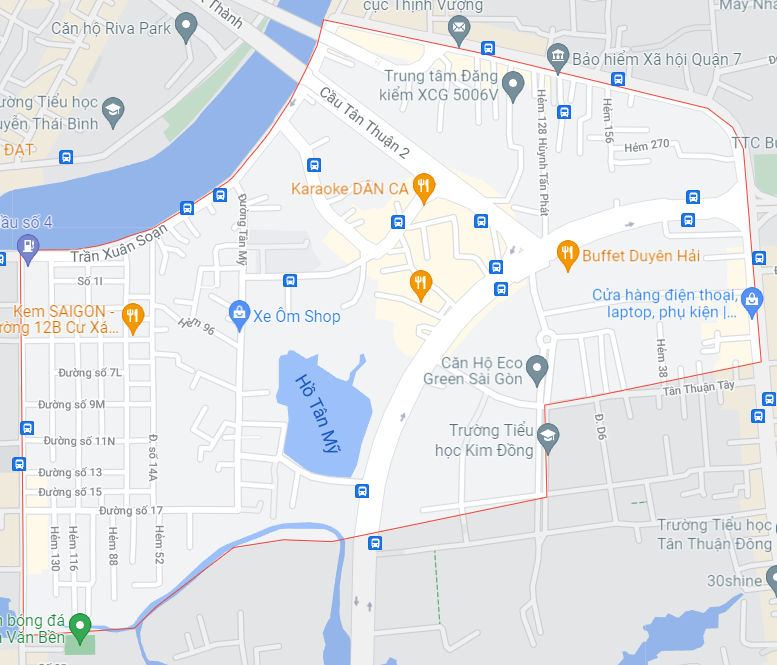 Đường sẽ mở theo quy hoạch ở phường Tân Thuận Tây, quận 7, TP HCM (phần 2) - Ảnh 1. Đường sẽ mở theo quy hoạch ở phường Tân Thuận Tây, quận 7, TP HCM (phần 2) - Ảnh 1.