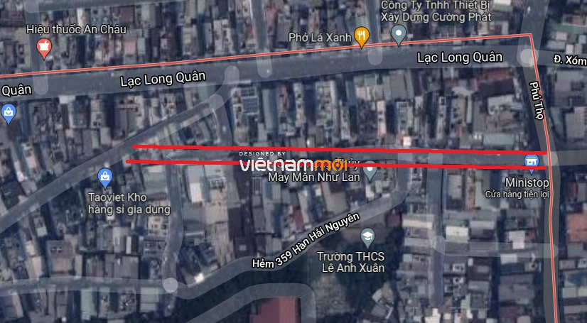 Đường sẽ mở theo quy hoạch ở phường 1, quận 11, TP HCM (phần 1) - Ảnh 3. Đường sẽ mở theo quy hoạch ở phường 1, quận 11, TP HCM (phần 1) - Ảnh 3.