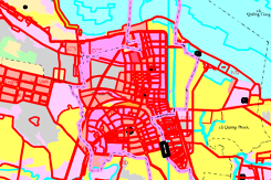 Bản đồ quy hoạch giao thông thị trấn Sịa, huyện Quảng Điền, Thừa Thiên Huế