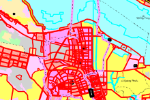 Bản đồ quy hoạch sử dụng đất thị trấn Sịa, huyện Quảng Điền, Thừa Thiên Huế