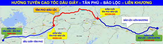 Dự kiến khởi công cao tốc Tân Phú - Bảo Lộc vào tháng 10/2022 - Ảnh 1.