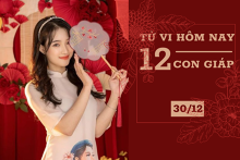 Tử vi hàng ngày hôm nay 30/12 của 12 con giáp: Mùi có nhiều chuyện vui, Dần mọi việc suôn sẻ