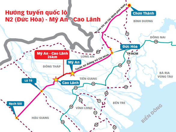 Thủ tướng duyệt chủ trương đầu tư cao tốc Mỹ An - Cao Lãnh hơn 4.700 tỷ đồng - Ảnh 1. Thủ tướng duyệt chủ trương đầu tư cao tốc Mỹ An - Cao Lãnh hơn 4.700 tỷ đồng - Ảnh 1.