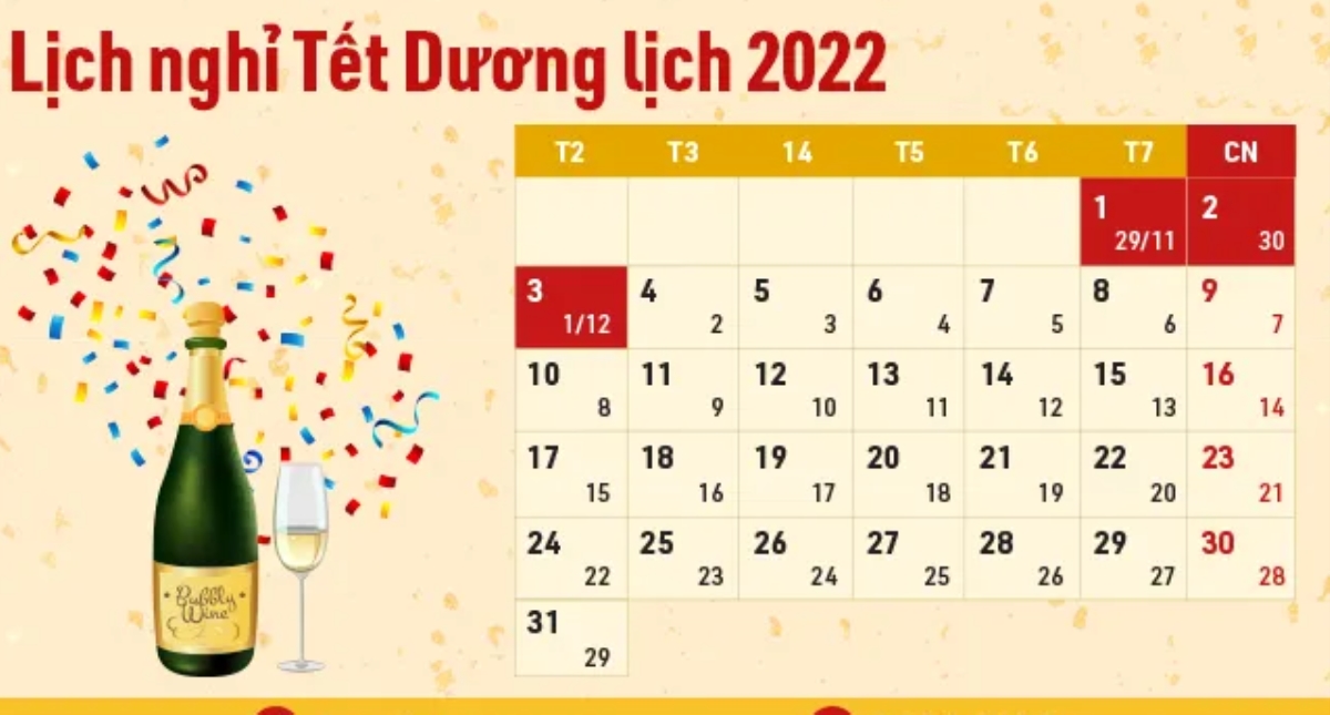 Cập nhật lịch nghỉ Tết Dương lịch 2022 các ngân hàng - Ảnh 1. Cập nhật lịch nghỉ Tết Dương lịch 2022 các ngân hàng - Ảnh 1.