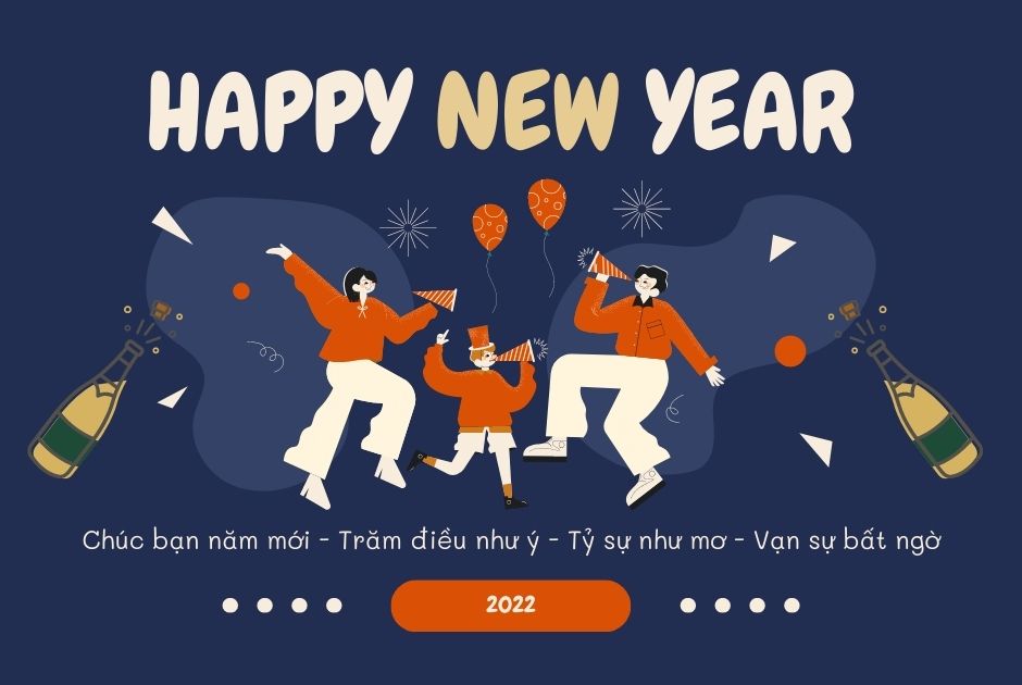 Top 20 hình ảnh chúc Tết Dương lịch năm 2022 đặc sắc và ý nghĩa - Ảnh 7.
