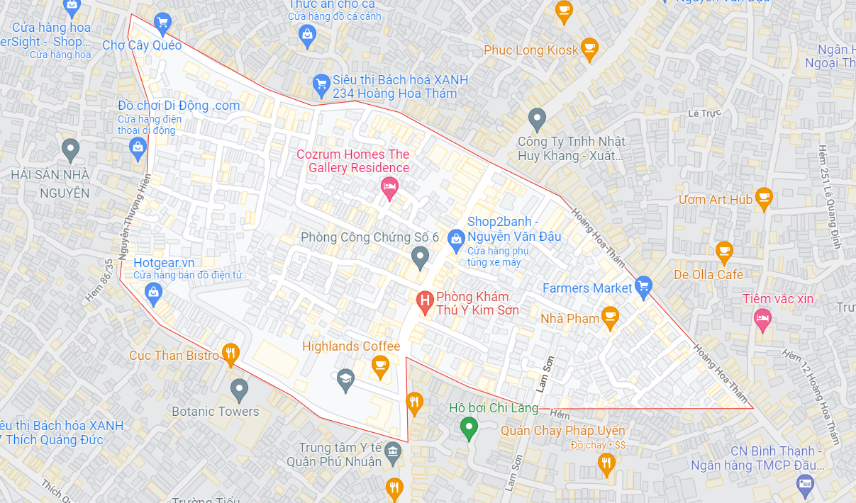 Đường sẽ mở theo quy hoạch ở phường 6, quận Bình Thạnh, TP HCM (phần 1) - Ảnh 1. Đường sẽ mở theo quy hoạch ở phường 6, quận Bình Thạnh, TP HCM (phần 1) - Ảnh 1.