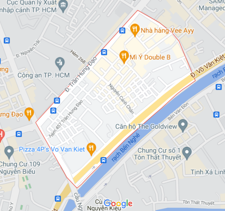 Đường sẽ mở theo quy hoạch ở phường Cầu Kho, quận 1, TP HCM (phần 1) - Ảnh 1. Đường sẽ mở theo quy hoạch ở phường Cầu Kho, quận 1, TP HCM (phần 1) - Ảnh 1.
