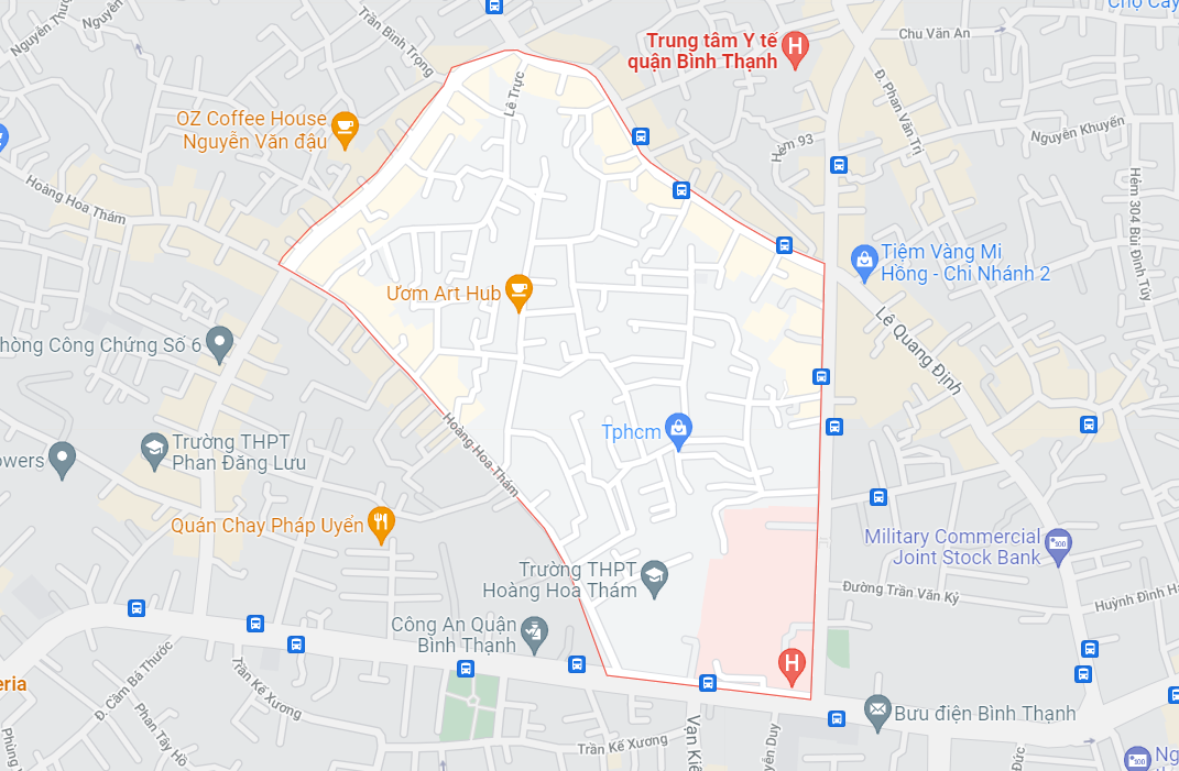 Đường sẽ mở theo quy hoạch ở phường7, quận Bình Thạnh, TP HCM (phần 1) - Ảnh 1. Đường sẽ mở theo quy hoạch ở phường7, quận Bình Thạnh, TP HCM (phần 1) - Ảnh 1.