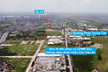 Phê duyệt chỉ giới đường đỏ tuyến đường Thanh Liệt - Tam Hiệp - thị trấn Văn Điển dài 2,8 km, rộng 25 m