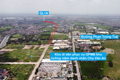 Phê duyệt chỉ giới đường đỏ tuyến đường Thanh Liệt - Tam Hiệp - thị trấn Văn Điển dài 2,8 km, rộng 25 m