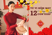 Tử vi hàng ngày hôm nay 1/1 của 12 con giáp: Dậu tình cảm viên mãn, Thìn xốc lại tinh thần
