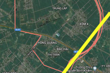 Đường sẽ mở ở xã Trung Lập, Vĩnh Bảo, Hải Phòng