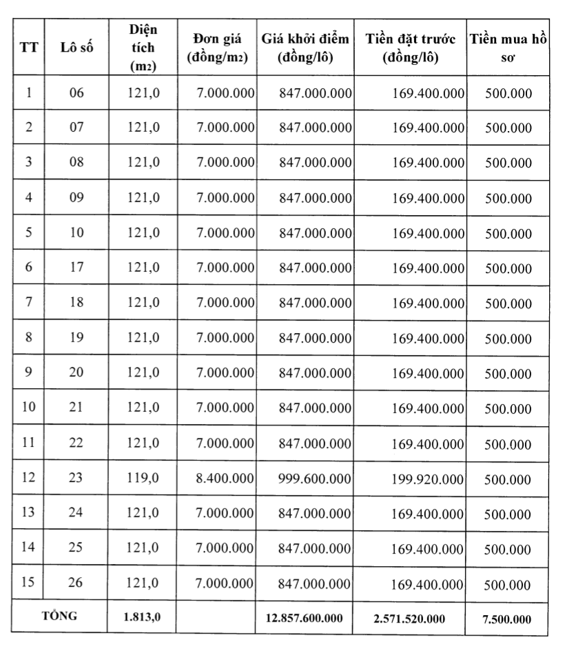 Thanh Hóa sắp đấu giá 31 lô đất tại huyện Nga Sơn, khởi điểm từ 552 triệu đồng/lô - Ảnh 1. Thanh Hóa sắp đấu giá 31 lô đất tại huyện Nga Sơn, khởi điểm từ 552 triệu đồng/lô - Ảnh 1.