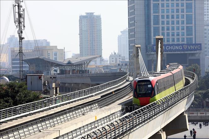 Vận hành thử đoàn tàu Nhổn - ga Hà Nội ở tốc độ tối đa 80 km/h - Ảnh 3. Vận hành thử đoàn tàu Nhổn - ga Hà Nội ở tốc độ tối đa 80 km/h - Ảnh 3.