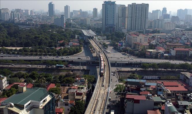 Vận hành thử đoàn tàu Nhổn - ga Hà Nội ở tốc độ tối đa 80 km/h - Ảnh 5. Vận hành thử đoàn tàu Nhổn - ga Hà Nội ở tốc độ tối đa 80 km/h - Ảnh 5.