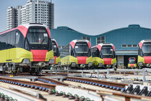 Vận hành thử đoàn tàu Nhổn - ga Hà Nội ở tốc độ tối đa 80 km/h