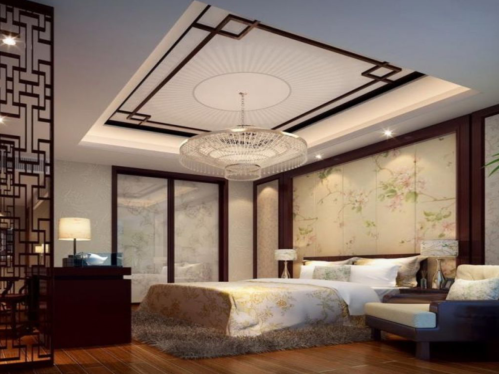 Gợi ý cách trang trí phòng ngủ theo phong cách Trung Quốc chuẩn đẹp - Ảnh 4. Gợi ý cách trang trí phòng ngủ theo phong cách Trung Quốc chuẩn đẹp - Ảnh 4.