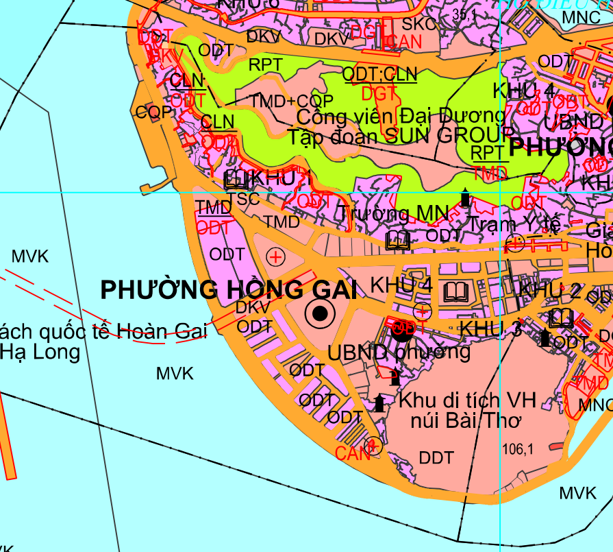 Bản đồ quy hoạch sử dụng đất phường Hồng Gai, thành phố Hạ Long, tỉnh Quảng Ninh - Ảnh 2. Bản đồ quy hoạch sử dụng đất phường Hồng Gai, thành phố Hạ Long, tỉnh Quảng Ninh - Ảnh 2.