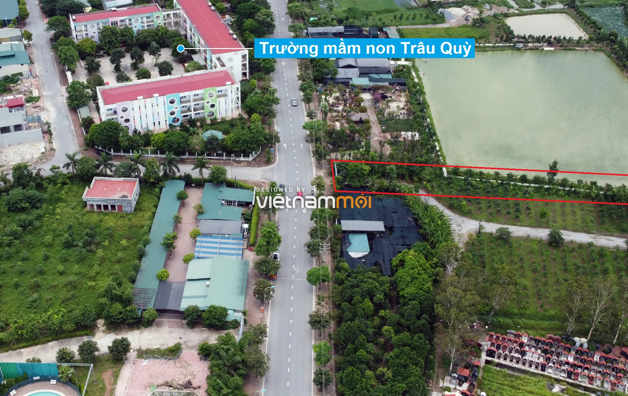 Đường sẽ mở theo quy hoạch ở thị trấn Trâu Quỳ, Gia Lâm, Hà Nội (phần 4) - Ảnh 2. Đường sẽ mở theo quy hoạch ở thị trấn Trâu Quỳ, Gia Lâm, Hà Nội (phần 4) - Ảnh 2.